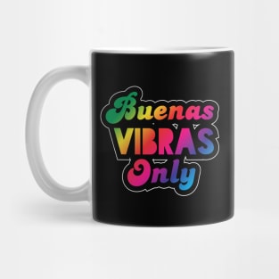 Buenas Vibras Only - Rainbow Mug